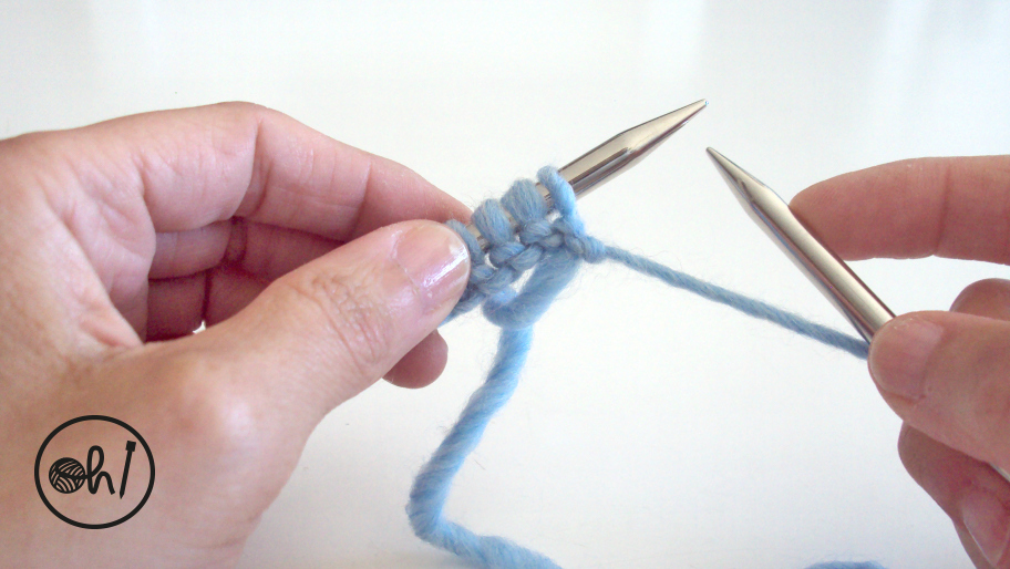 TÉCNICA: Cómo tejer ida y vuelta en agujas circulares (tejer en plano con agujas circulares)